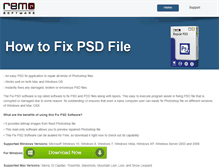 Tablet Screenshot of howtofixpsdfile.com